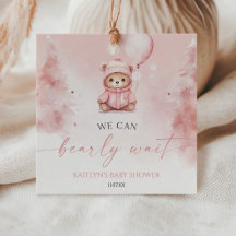 Wir können den Winter-Teddybär-Babyshower kaum erw