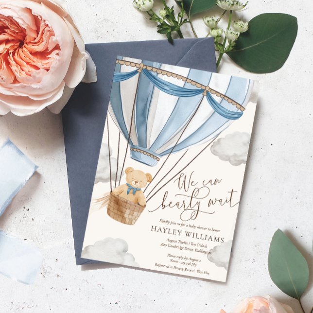 Wir können die Einladung eines Babyduschers abwart (Von Creator hochgeladen)