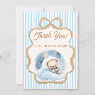 Wir können es kaum erwarten Baby Shower Dankeskart Dankeskarte