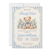 Wir können es kaum erwarten Baby Shower