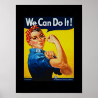 Wir können es mit dem Riveter Poster machen