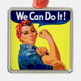Wir können es mit zusätzlicher Motivation schaffen Ornament Aus Metall