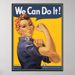 Wir können es motivierend Poster machen