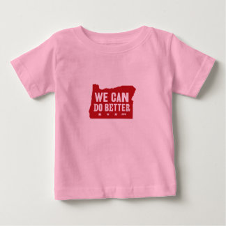 Wir können es nur besser machen baby t-shirt