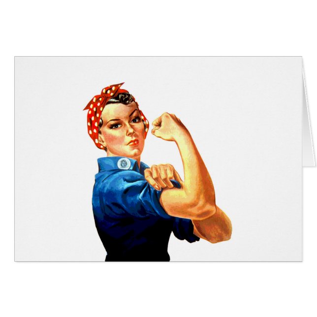Wir können es Rosie machen, die Riveter-Weltkrieg- (Vorderseite (Horizontal))