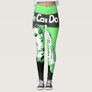 Wir Können Es Schaffen Lyme-Bewusstseins-Leggings Leggings