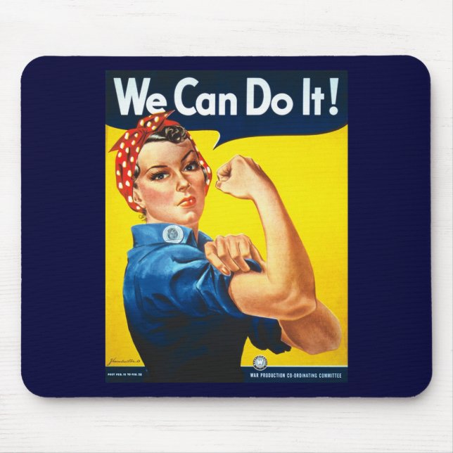 Wir können es tun mousepad (Vorne)