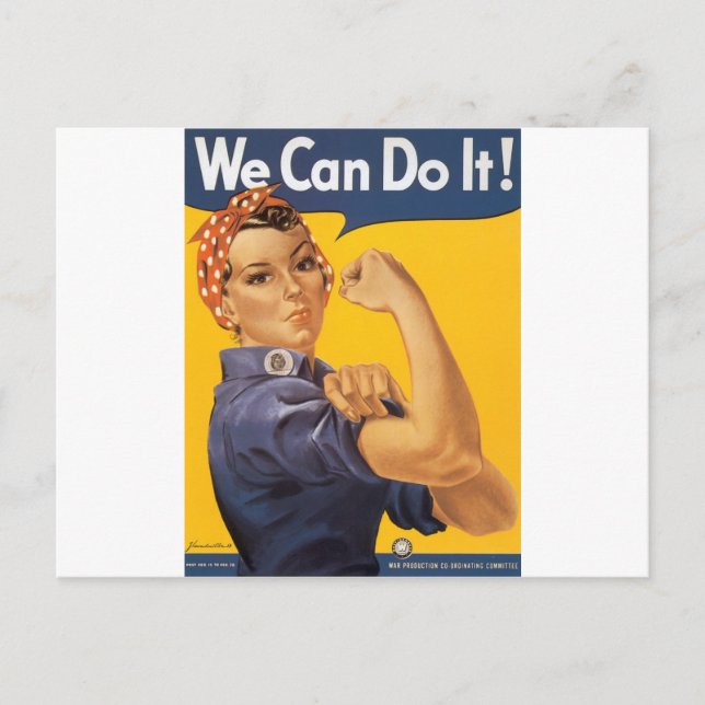 Wir können es tun! postkarte (Vorderseite)