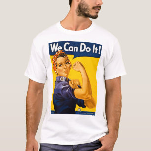 Wir können es tun! Rosie der Nieteneinschläger T-Shirt