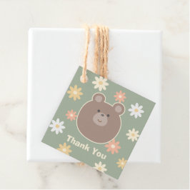 Wir können Frühjahrsdusche warten Danke Geschenkanhänger