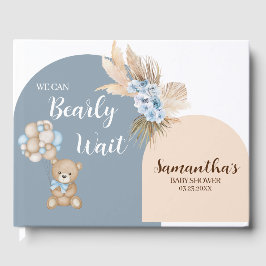 Wir können frühzeitig abwarten Baby Showbook Gästebuch