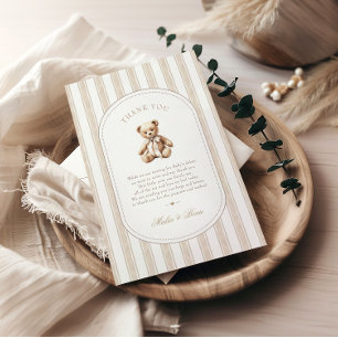 Wir können frühzeitig abwarten Babydusche dank Ihr