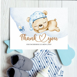 Wir können frühzeitig abwarten Babydusche dank Ihr Karte