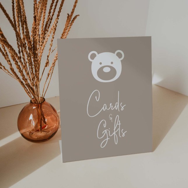 Wir können frühzeitig abwarten Babyduschkarten Ges Sockelschild (Von Creator hochgeladen)