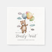 Wir können frühzeitig abwarten Bear Balloon Baby D