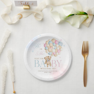 Wir können frühzeitig abwarten, bis das Geschlecht Pappteller