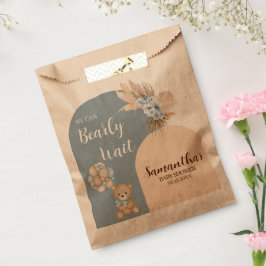 Wir können frühzeitig abwarten Boy Kraft Gefälligk Geschenktütchen