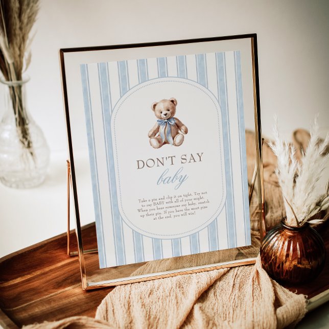 Wir können frühzeitig abwarten und kein Baby-Game- Poster (Von Creator hochgeladen)