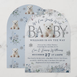 Wir können frühzeitig auf die Baby-Babydusche wart Einladung