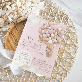 Wir können frühzeitig auf die Kinderdusche warten Einladung