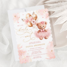 Wir können frühzeitig auf die Pink Teddy Bear Baby