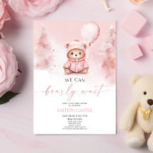Wir können frühzeitig auf die Teddy Bear Babydusch