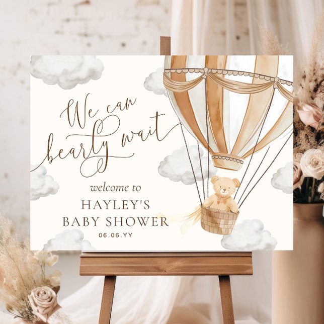 Wir können frühzeitig auf eine Babydusche warten Poster (Von Creator hochgeladen)