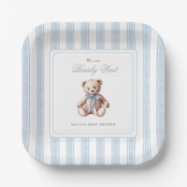 Wir können frühzeitig auf eine elegante Babydusche Pappteller
