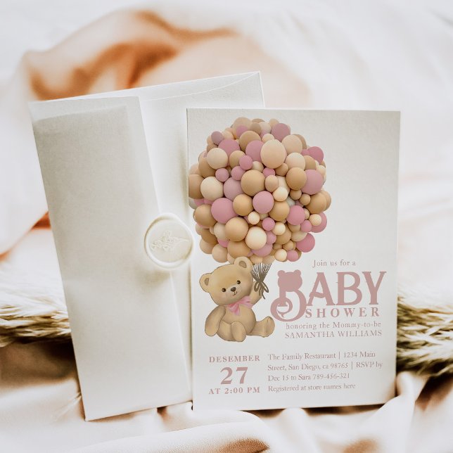 Wir können frühzeitig auf eine moderne Babydusche  Einladung (Von Creator hochgeladen)