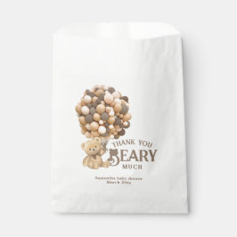 Wir können frühzeitig auf eine moderne Bärendusche Geschenktütchen