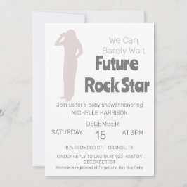 Wir können frühzeitig auf eine neutrale Baby-Dusch Einladung