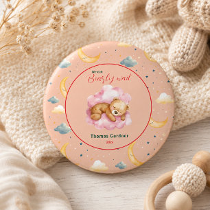 Wir können frühzeitig auf eine Niedliche Bear Baby Button