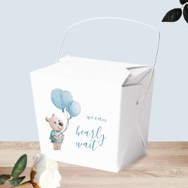 Wir können frühzeitig auf eine Teddy Bear Baby Dus Geschenkschachtel