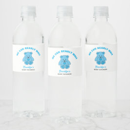 Wir können frühzeitig Baby Dusche Blue Teddy Bären