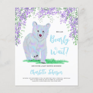 Wir können frühzeitig den blauen Waldbär warten