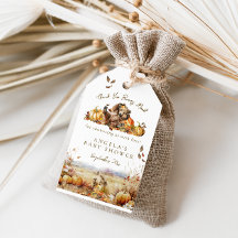 Wir können frühzeitig die Herbstwald-Babydusche ab