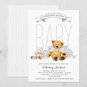 Wir können frühzeitig die neutrale Bärendusche abw Einladung