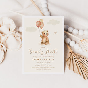 Wir können frühzeitig eine neutrale Babydusche abw Einladung