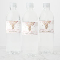 Wir können frühzeitig eine Pink Bear Babydusche ab