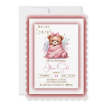 Wir können frühzeitig eine pinkfarbene Babydusche 
