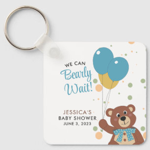 Wir können frühzeitig Niedlichen Blue Baby Boy Ind Schlüsselanhänger