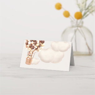 Wir können frühzeitig warten! Babydusche Platzkart Platzkarte