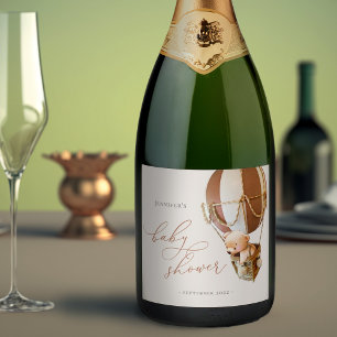 Wir können frühzeitig warten! Babydusche Sparkling
