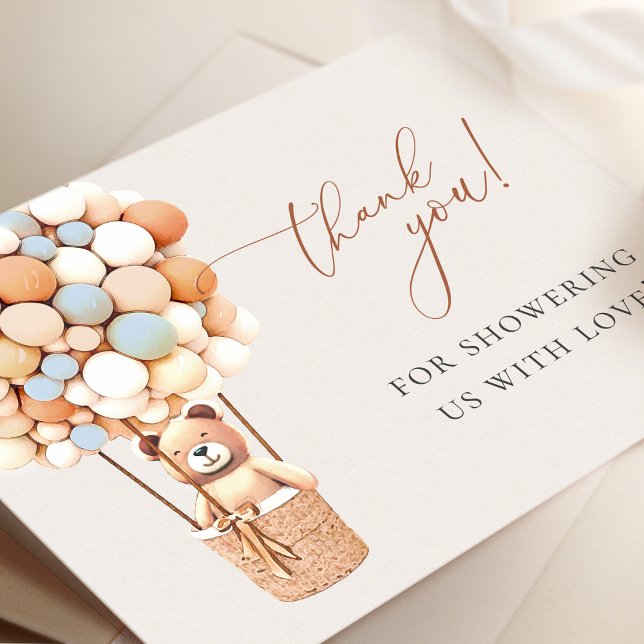 Wir können frühzeitig warten! Babydusche Vielen Da Dankeskarte (Von Creator hochgeladen)