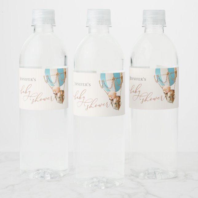 Wir können frühzeitig warten! Babydusche Wasserfla (Flaschen)