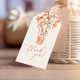 Wir können frühzeitig warten! BabyduschgiftTags Geschenkanhänger