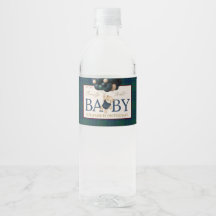Wir können kaum warten Teddy Ballon Baby Shower Bü