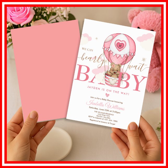 Wir können schon mal pink warten einladung (Von Creator hochgeladen)