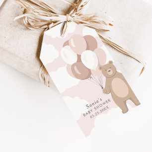 Wir können schon warten Light Pink Girl's Gefall Geschenkanhänger