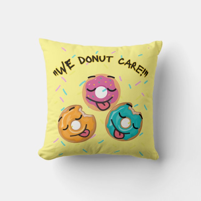 wir kümmern uns kissen (Vorderseite)